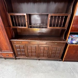 Lote anterior: Mueble de Comedor Antiguo de Madera Oscura