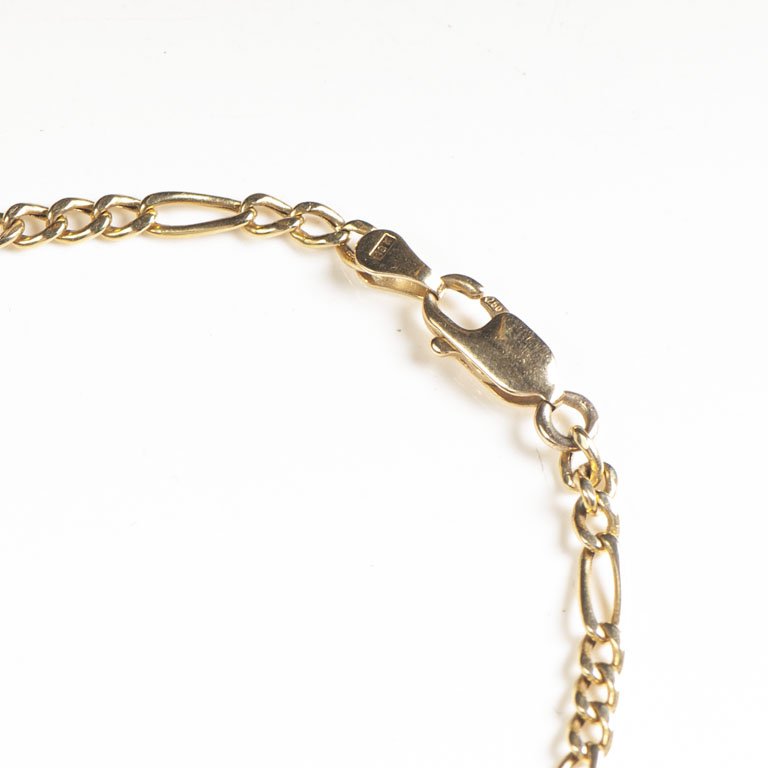 Pulsera oro 18k con pendiente - imagen 2