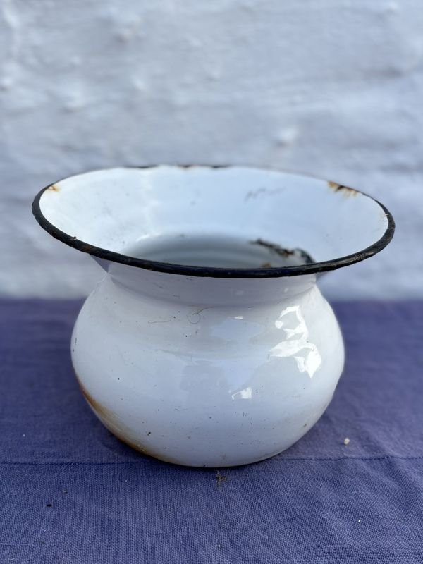 Escupidera o vaso de noche (antiguo) - imagen 4