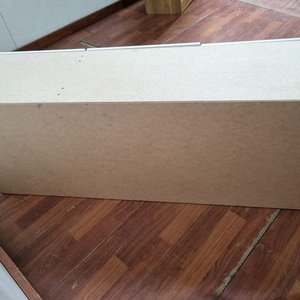 Mueble Aéreo o Bajo Mesada Blanco con Tiradores Cromados y Estantes Internos - imagen 4