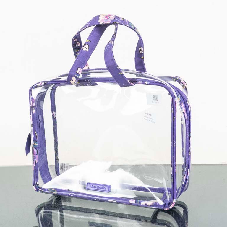 Bolso Transparente Vera Bradley con Estampado Floral