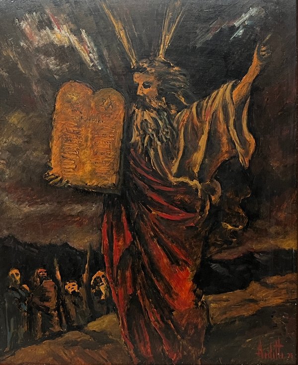 Oleo sobre Cartón "Sin Título" de José Arditti - 60 x 50 cm - imagen 1