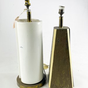 Lote anterior: Dos lamparas de sobremesa (con detalles) de 54 y de 58 cm