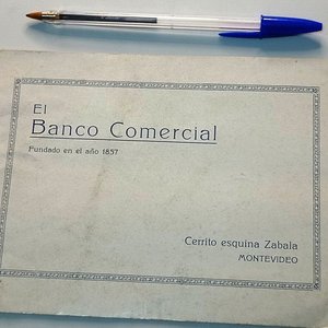 Lote siguiente: Publicación Histórica: El Banco Comercial de Montevideo (1927)