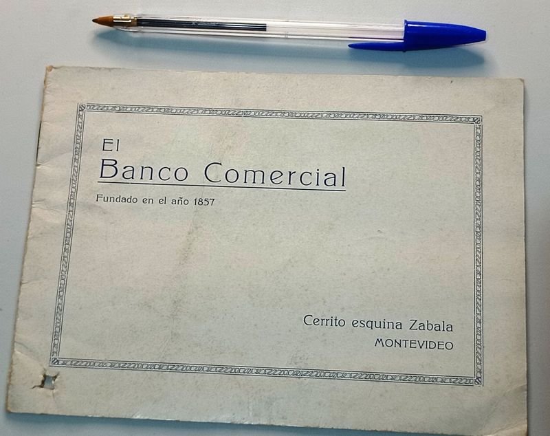 Publicación Histórica: El Banco Comercial de Montevideo (1927)