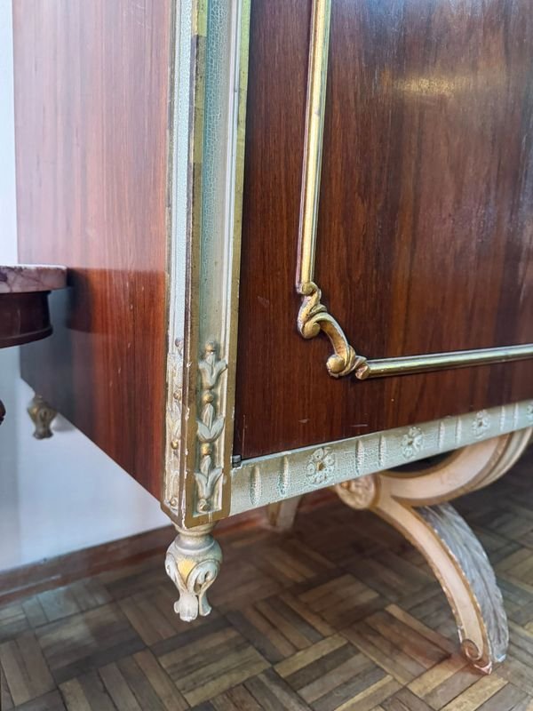Aparador Francés con Marmol y Decoración - imagen 7