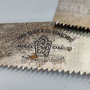 Juego de 5 Hojas de Sierra Múltiple "Caballito" West Germany - imagen 3