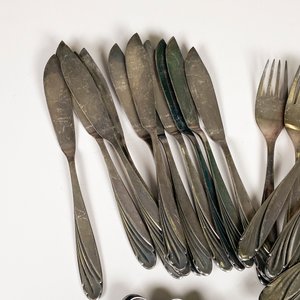 Conjunto de 36 Cubiertos WMF: Cucharitas, Tenedores y Cuchillos de Metal - imagen 4