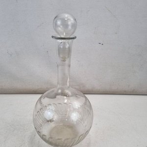Botella de Vidrio Labrado con Tapón Esférico - imagen 2