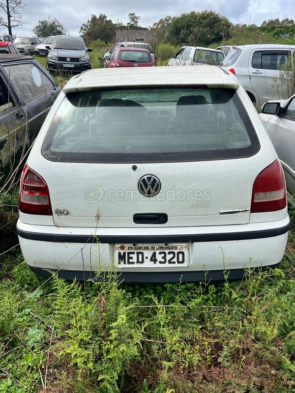 Volkswagen Gol Blanco con Matrícula MED-4320 - imagen 1
