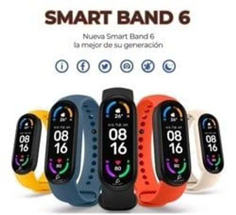 Lote anterior: Mi Smart Band 6 con Pantalla AMOLED y 30 Modos