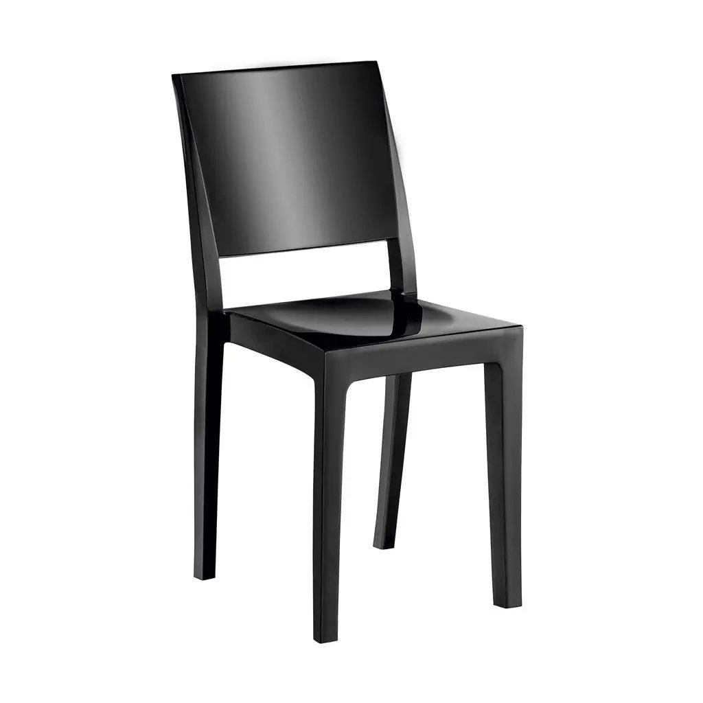 Silla Hydra Plus Negra de Polipropileno