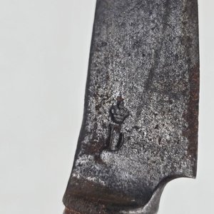Cuchillo Criollo Antiguo con Sello "D Coronada" - imagen 3