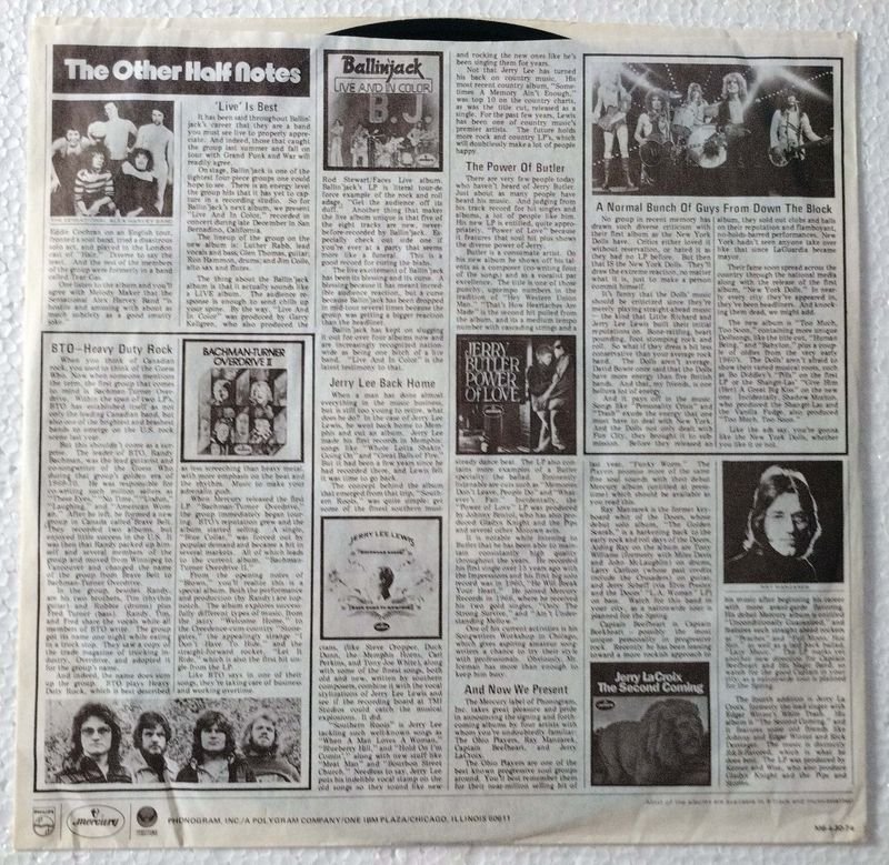 Vinilo de Bachman Turner Overdrive: "Not Fragile" (1974) - imagen 5