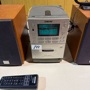 Mini Componente Sony con Subwoofer de los 90s - imagen 1
