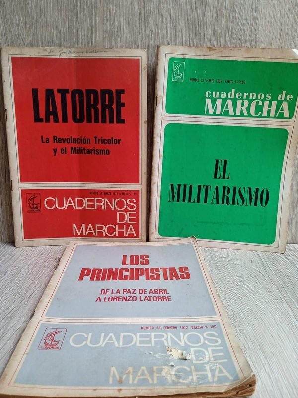 Lote anterior: Tres publicaciones de Cuadernos de Marcha