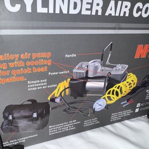 Compresor de Aire para Auto HiMK MK-718 4x4 Doble Pistón 12V 30 PSI Nuevo en Caja - imagen 4
