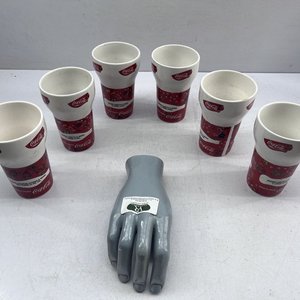 Set de 6 Vasos de Cerámica Coca-Cola Publicitarios - imagen 2