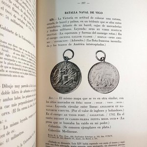 Libro Medallas Europeas Relativas a América de J. T. Medina, tapa dura, ilustrado, 1924 - imagen 11