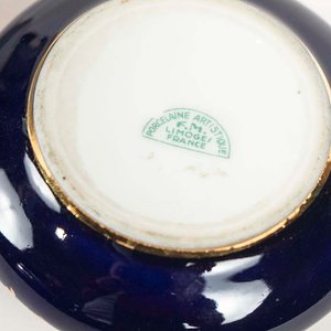 Dos Alhajeros de Porcelana Limoges Francesa - imagen 2