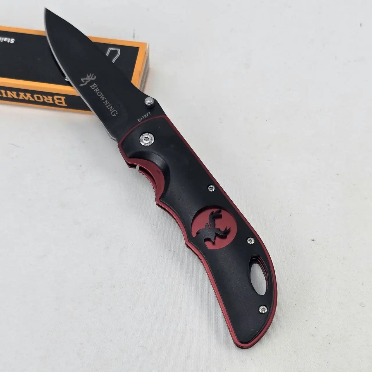 Navaja Plegable Browning con Estuche