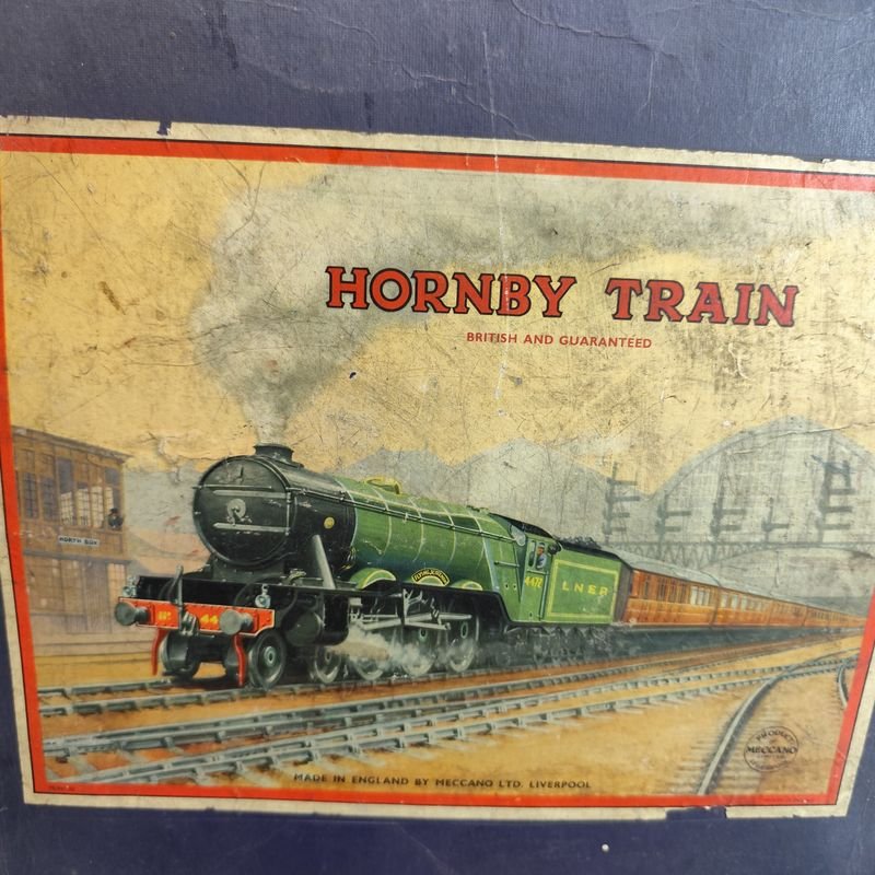 Colección de trenes antiguos Hornby Train en caja original - imagen 3