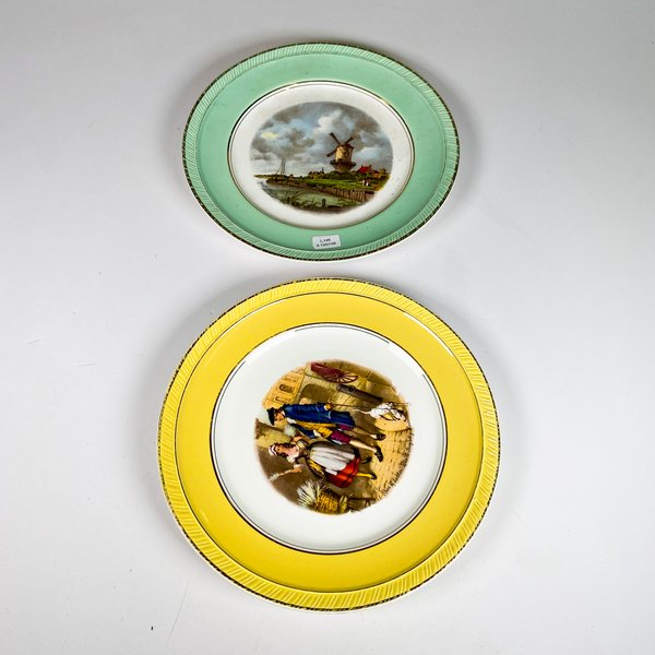 Lote anterior: Dos platos de loza NADIR decorados
