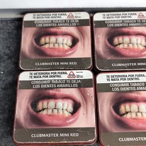 6 Cigarreras Metálicas Antiguas Clubmaster Mini - imagen 4