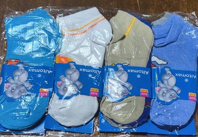 Pack de 12 Pares de Medias para Niño
