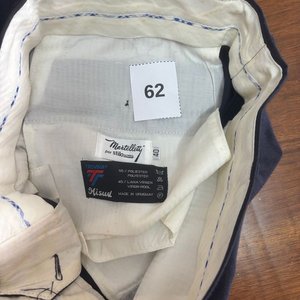 Pantalón de Vestir Azul Marino Talle 40 Hisud Martelletti - imagen 2