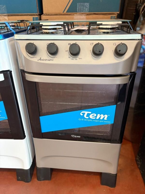 Cocina a Gas TEM 4 Hornallas Nueva Garantía 1 Año