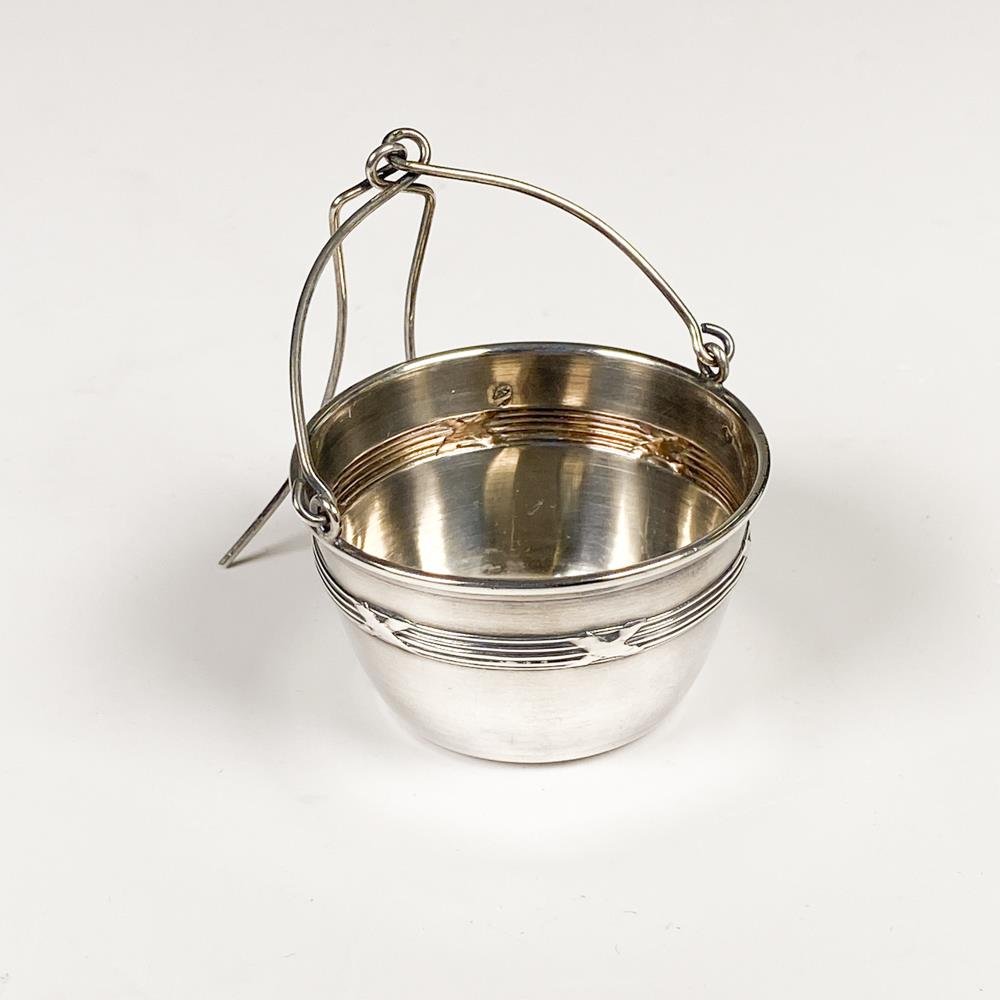 Colador de Té en Plata Francesa Antigua