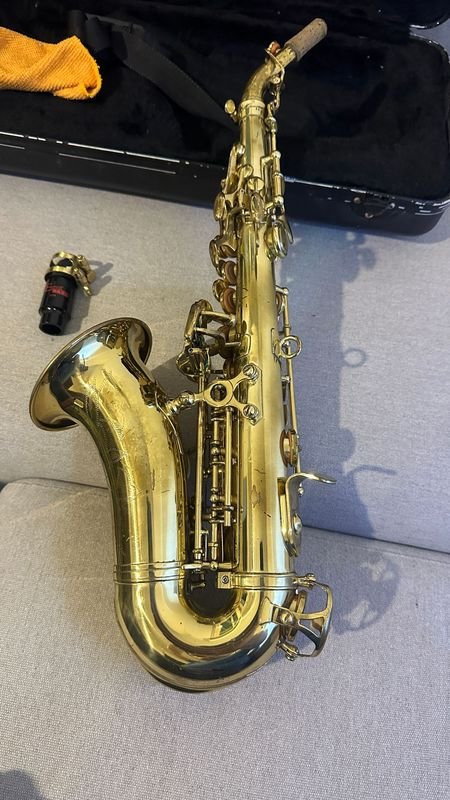 Saxofón Soprano curvo PARQUER - Instrumento musical de alta calidad - imagen 2