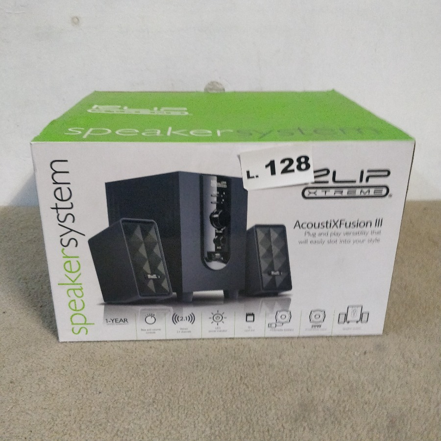 Lote siguiente: Parlante KLIPXTREME KES-345 20 Watts 2.1 USB - Sistema de Altavoces