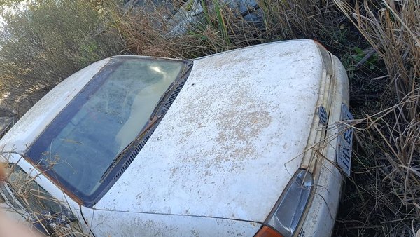 Auto Blanco Desgastado en Venta