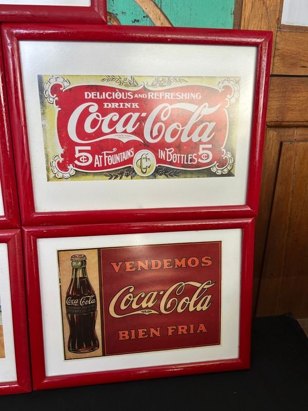 Colección de Cuadros Coca Cola de la Década del 90 - imagen 5