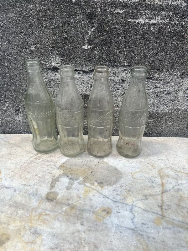 4 botellas de Coca-Cola vacías - imagen 3