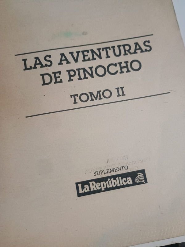 Libro de Pinocho Editorial La República - imagen 3