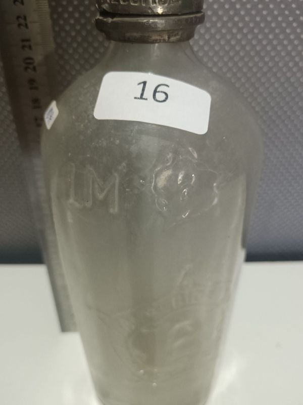 Sifón antiguo para alcohol - imagen 3