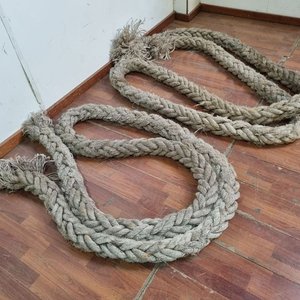 2 Tramos de Sogas Náuticas Gruesas de Boliche para Decoración Rústica (6mts c/u) - imagen 2