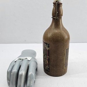 Botella de Gres "St Sebastian Dark" con Tapa de Porcelana - imagen 3