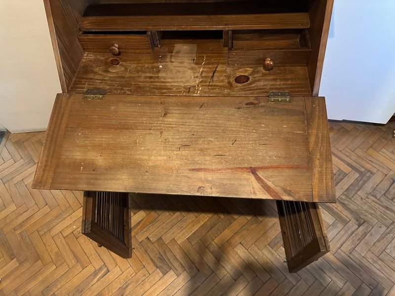 Escritorio en madera macisa - Oficina y mobiliario - imagen 4