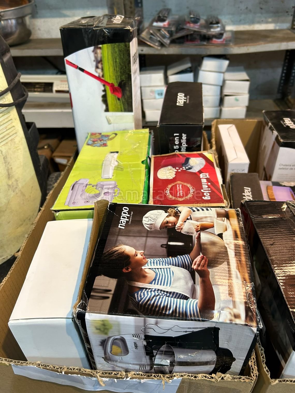 Lote de Electrodomésticos y Artículos de Cocina de Marca Nappo