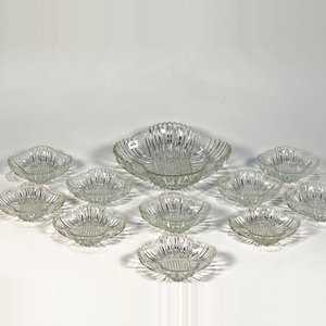 Lote anterior: Juego de 11 Piezas de Vidrio Prensado para Postre: Ensaladera y Compoteras