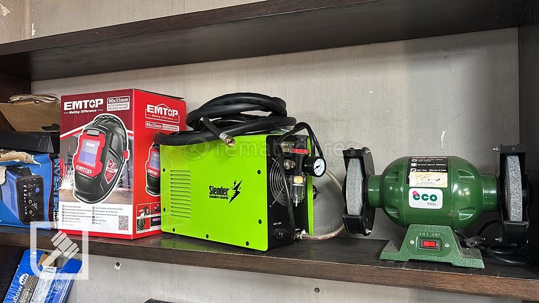 Soldadora Inverter Emtop y Banco de Trabajo Eco Tools