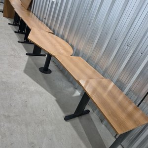 Lote de escritorios modulares esquineros y rectos - imagen 8
