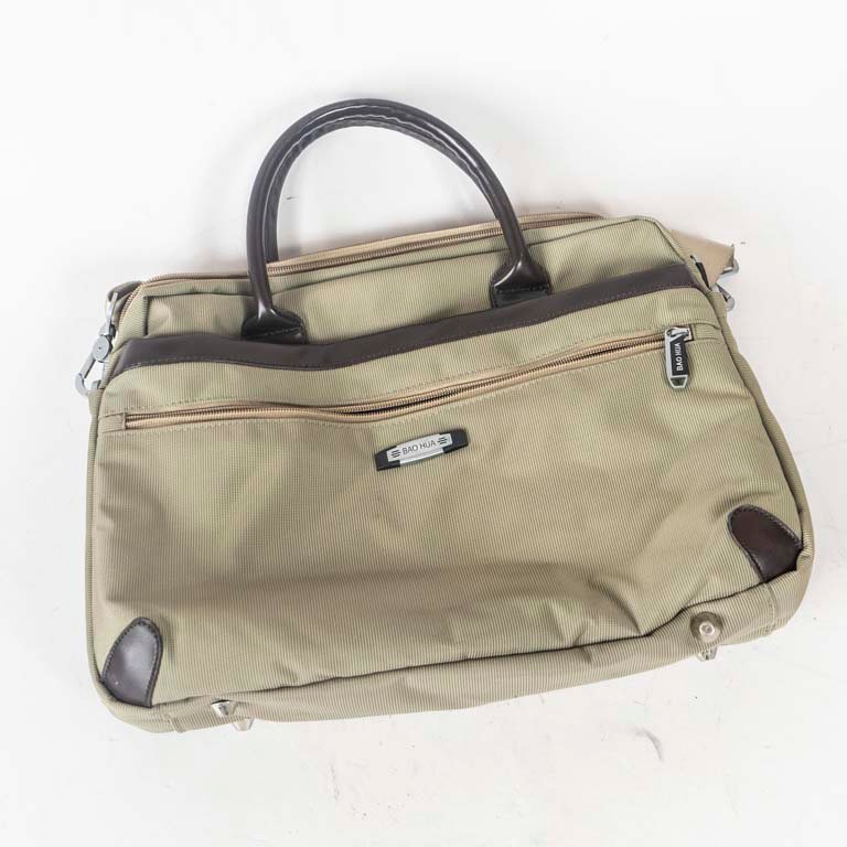 Bolso de Mano Bao Hua Beige 29 x 34 cm