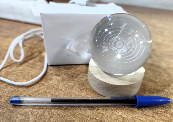 Lote anterior: Lámpara de escritorio con luz LED y sistema solar