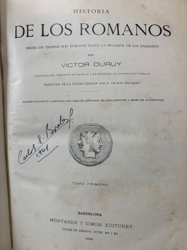 Libros de Historia de los Romanos por Víctor Duruy - imagen 4
