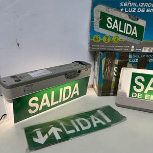 2 Carteles Luminosos de Emergencia "Salida" Gama Sonic - imagen 5